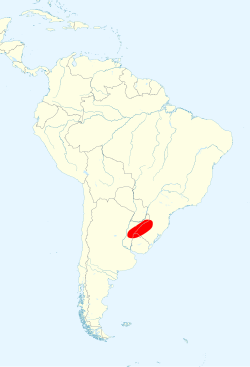 Map of range
