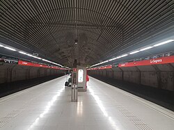 The platform of Line 1