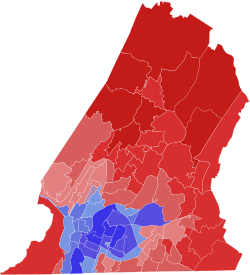 Final results by county