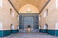 The interior of the mihrab wall