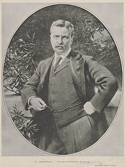 T. Chartran.--Portrait of Président Roosevelt. (1902)