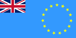 Proposed flag of the Cook Islands from 1973, designed by Len Staples[citation needed]