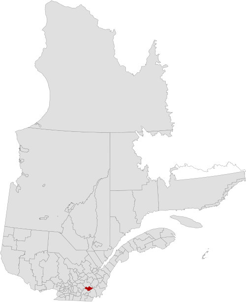 File:Quebec MRC Les Sources location map.svg