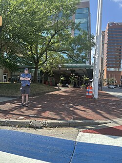 Entrance area at the Renaissance Baltimore Harborplace Hotel (July 2026)