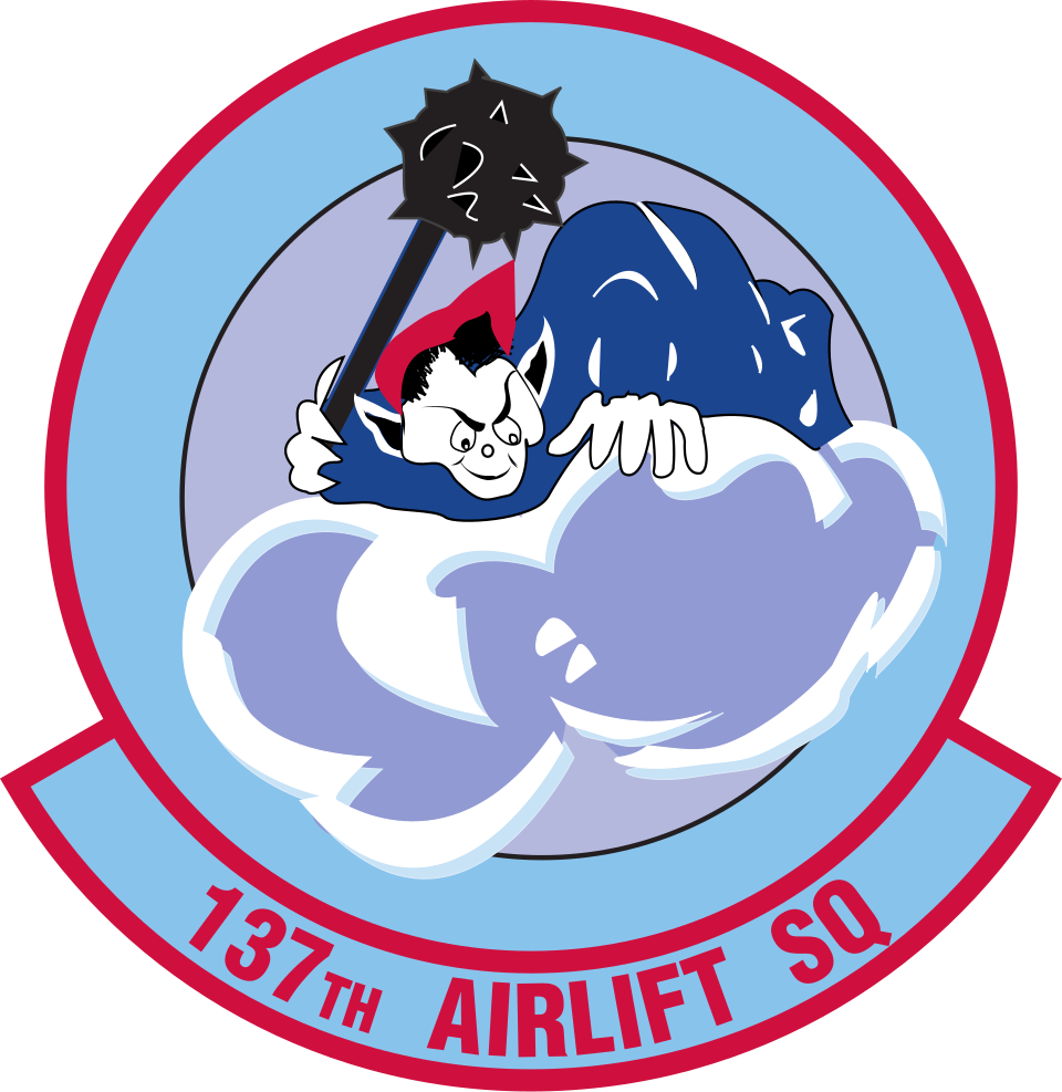 File:137 Airlift Squadron emblem.svg