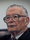 James M. Buchanan, former Nobel Prize-winning economist