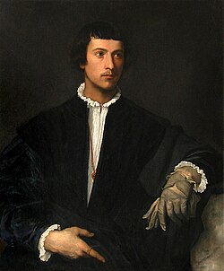 Man with a glove, c. 1520, Louvre, Paris