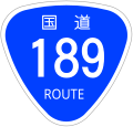 National Route 189 shield