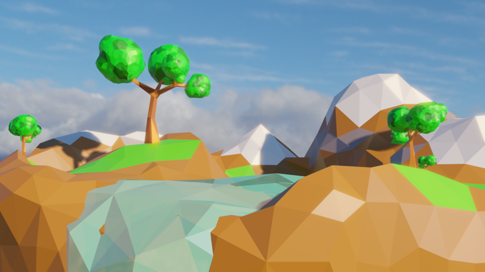 File:Low poly Forest.png