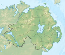 Location map/data/UK Northern Ireland is located in Northern Ireland