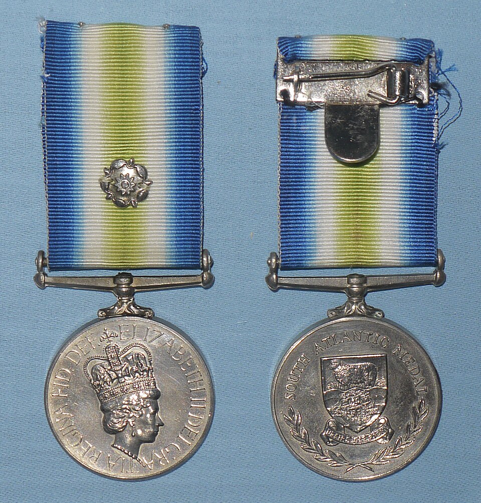 File:A pair of South Atlantic Medals.JPG
