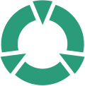 English: Emblem (pine needles) 日本語: 市章（松葉色）