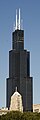 The Sears Tower, as seen from the east along Lake Shore Drive