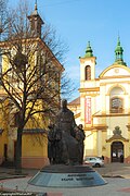 Monument to Sheptytsky in Ivano-Frankivsk
