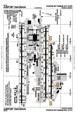 FAA airport diagram