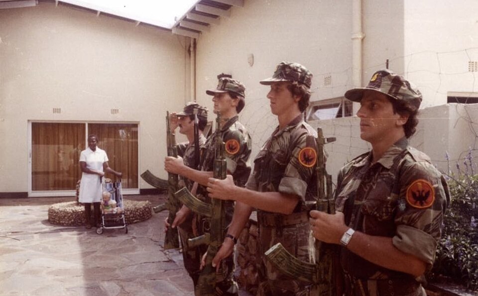 File:Albanian guards in Rhodesia.jpg