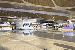 Departure hall