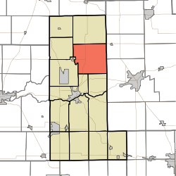 Location in Miami County