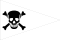 Original burgee of Penzance Sailing Club (pre-1990s)