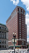 Providence Biltmore Hotel corner view in 2011