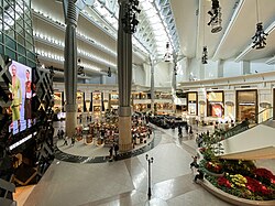 Mall in Taipei 101.