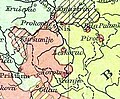 Ethnic composition of Toplica/Morava regions with post-1878 borders by the Andrees Allgemeiner Handatlas (1881)