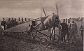 Aeroplane of the Imperial Russian Air Force shot down in September 1914
