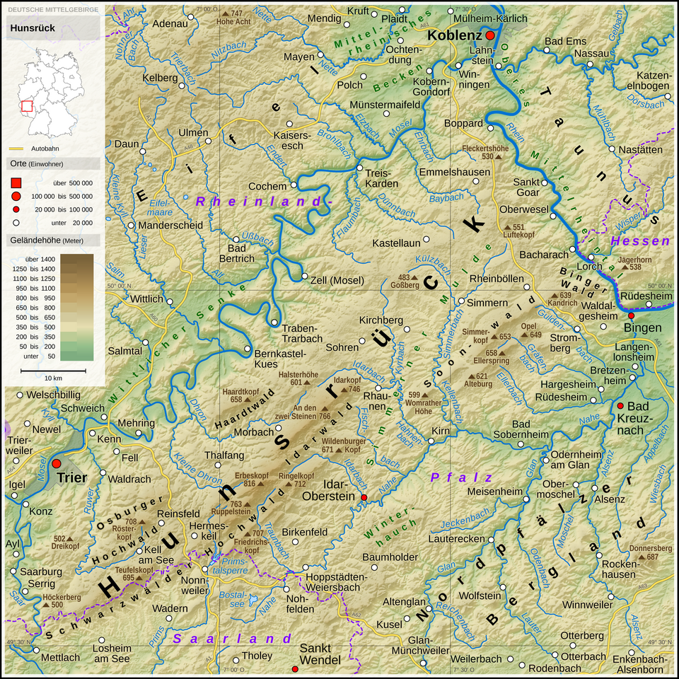 File:Hunsrück - Deutsche Mittelgebirge, Serie A-de.png