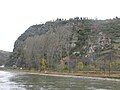 伝説のローレライの岩山