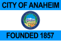 Flag of Anaheim, California