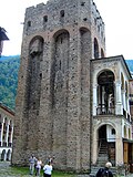 Defensive tower in Rila Monastery