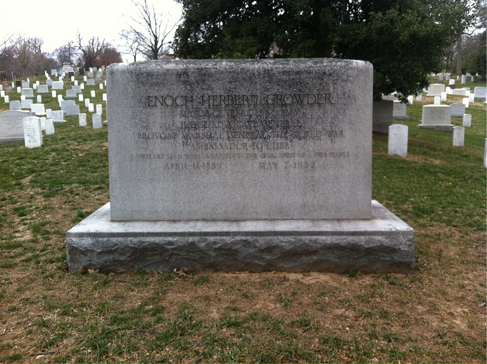 File:ANCExplorer Enoch Herbert Crowder grave.jpg