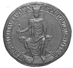 The seal of Louis VIII of France