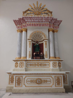 Retablo Minore of St Isidore of Seville, Secondary Patron saint of The Libmanan Cathedral Parish