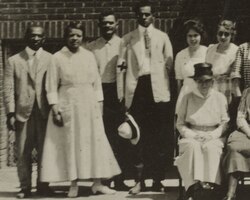 Staff at the American Red Cross disaster relief headquarters in Tulsa, Oklahoma, after the Tulsa race massacre of June 1921