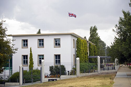 British High Commission in Canberra.