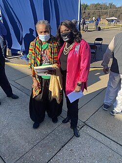Faya Ora Rose Touré and Terri Sewell