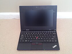 Lenovo X100e Mini10 with shift-tilt effect