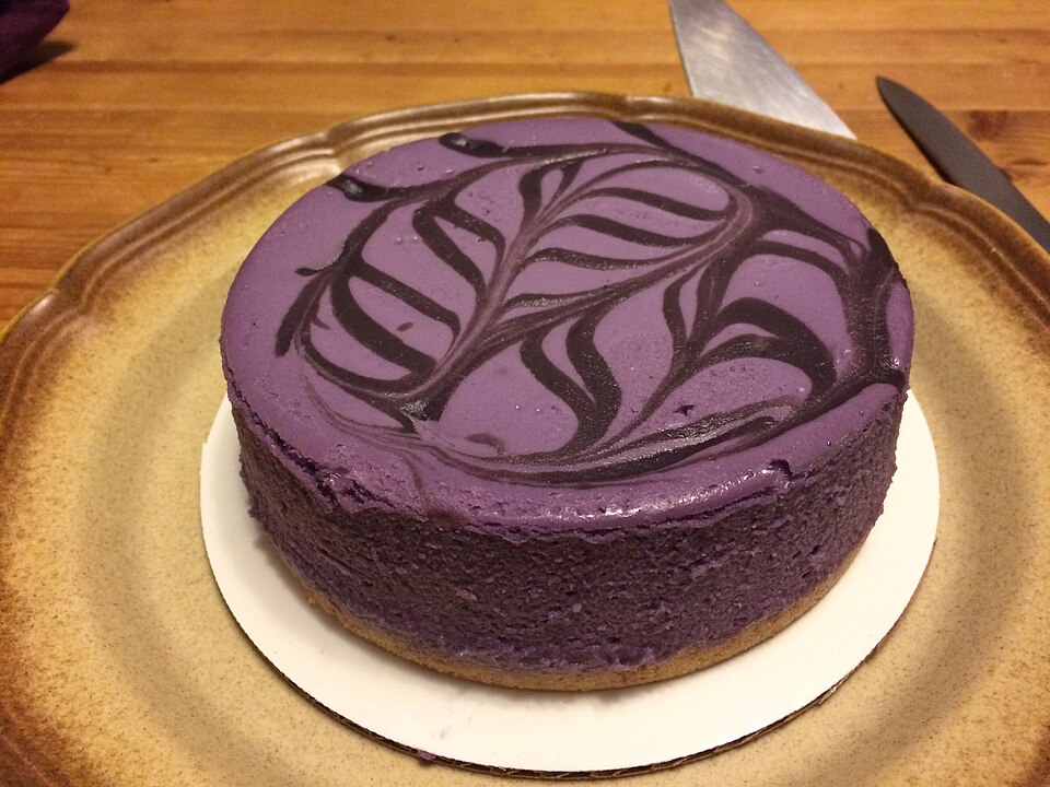 File:Ube Cheesecake.jpg