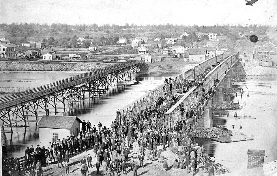 File:Dedication of the Dixon Bridge, 1869.jpg