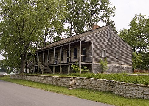 Side of the Greentree Tavern (Janis-Ziegler House) in 2007