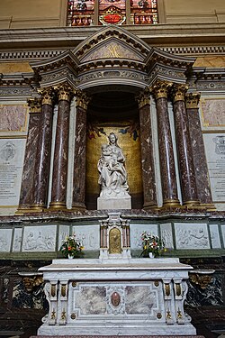 Chapel of the Virgin with Bernini altar