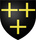 Coat of arms of Croix-Caluyau
