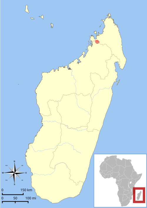 File:Microcebus sambiranensis range map.svg