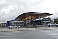 Station concourse and entrance, May 2014