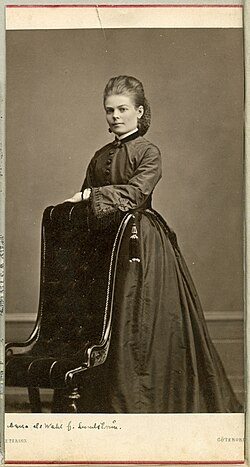Portrait from around 1860.