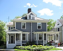 Coolidge house in Northampton, Massachusetts