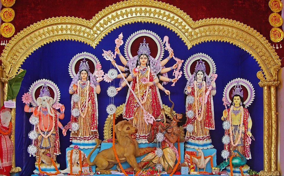 File:Durga, Burdwan, 2011.JPG