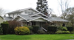 The Edward Schulmerich House in Hillsboro, Oregon, completed in 1915