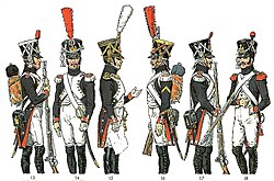 Fusilier-Grenadiers and Fusilier-Chasseurs of the Middle Guard, 1806–1814.